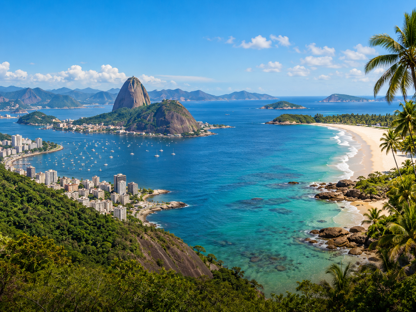 Brasil de norte a sul